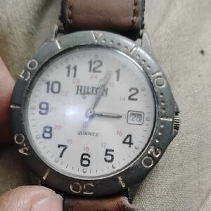 Hilton Quartz Watch with Date